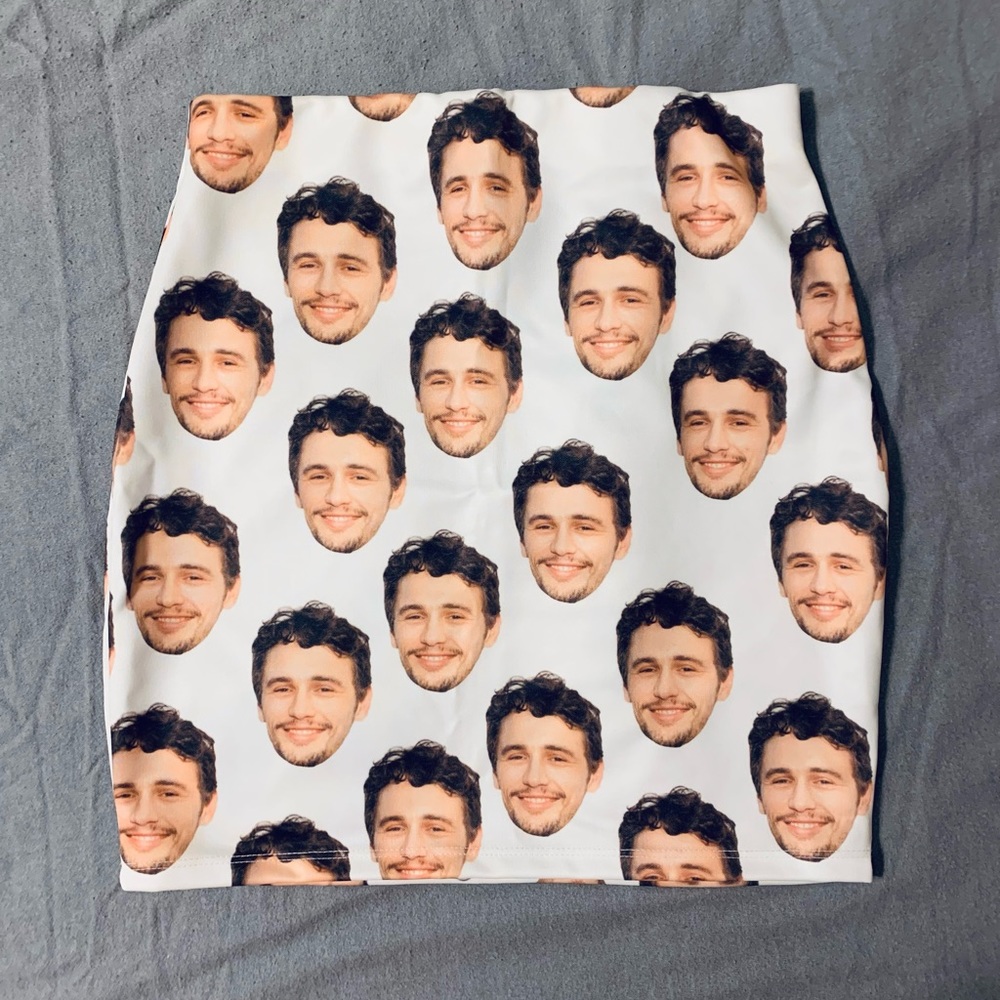 Rare o-mighty James Franco skirt
